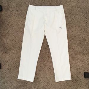 Puma White Men's Chino-Style Pants